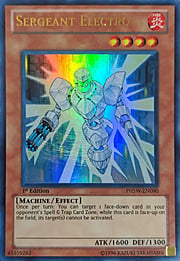 Sergeant Electro · Ultra Rare 090
