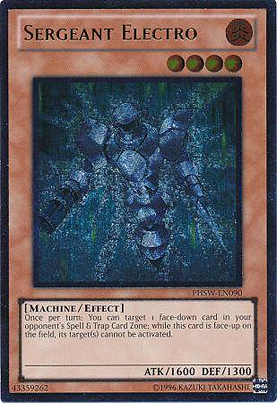 Sergeant Electro Card Front