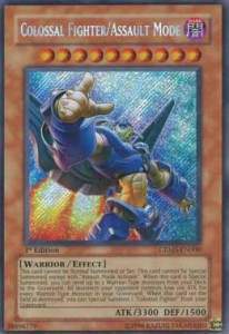 Colossal Fighter/Assault Mode Card Front
