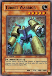 Turret Warrior · Super Rare 001