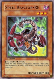 Spell Reactor RE Card Front