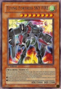 Flying Fortress SKY FIRE Card Front
