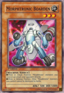 Morphtronic Boarden Card Front