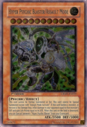 Hyper Psychic Blaster/Assault Mode · Ultimate Rare 020ul