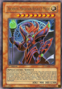 Arcanite Magician/Assault Mode Card Front