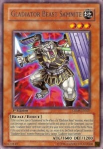 Gladiator Beast Samnite Card Front