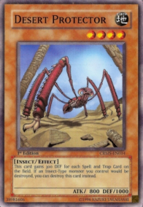 Desert Protector Card Front