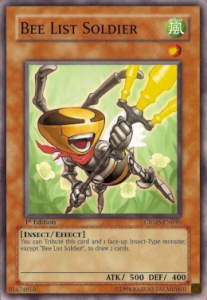 Bee List Soldier Card Front