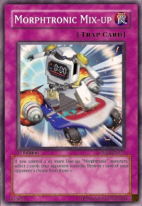 Morphtronic Mix-up Card Front