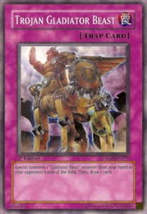 Trojan Gladiator Beast Card Front