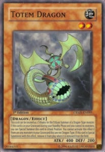 Totem Dragon Card Front