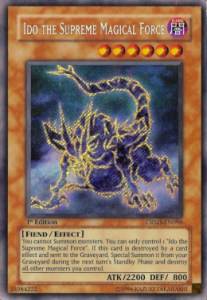 Ido the Supreme Magical Force Card Front
