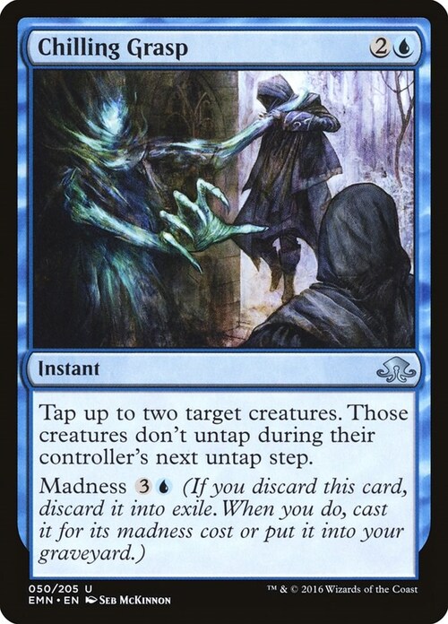 Chilling Grasp Card Front