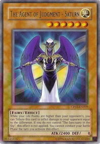 The Agent of Judgment - Saturn Card Front