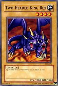 Two-Headed King Rex Card Front
