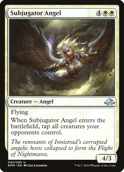 Subjugator Angel Card Front