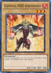 Elemental HERO Burstinatrix · Common 002