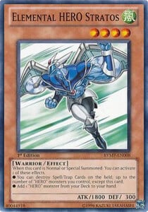 Elemental HERO Stratos Card Front