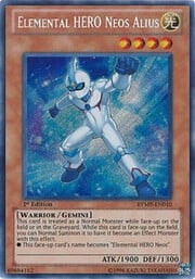 Elemental HERO Neos Alius · Secret Rare 010sec