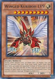 Winged Kuriboh LV9 · Rare 014