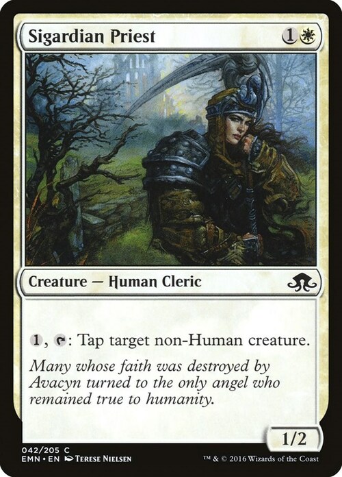 Sigardian Priest Card Front