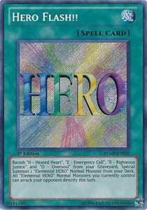 Hero Flash!! Card Front