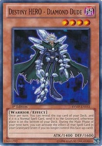Destiny HERO - Diamond Dude Card Front