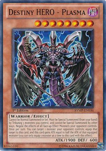 Destiny HERO - Plasma Card Front