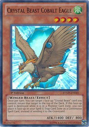 Crystal Beast Cobalt Eagle · Super Rare 045