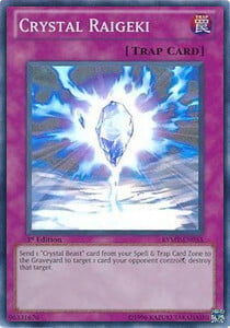 Crystal Raigeki Card Front