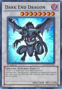 Dark End Dragon Card Front