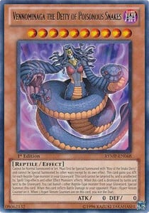 Vennominaga, la Divinità dei Serpenti Velenosi Card Front