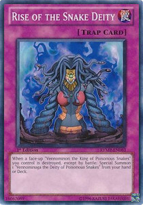 Rise of the Snake Deity Card Front