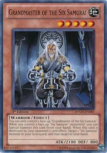 Grandmaster of the Six Samurai Card Front