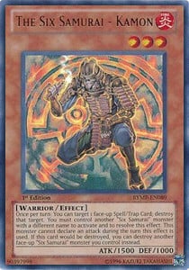 The Six Samurai - Kamon Card Front
