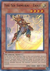 The Six Samurai - Zanji Card Front