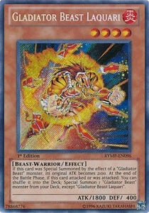 Gladiator Beast Laquari Card Front