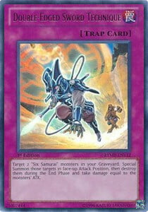 Double-Edged Sword Technique Card Front