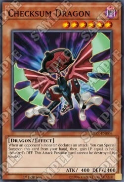 Drago Checksum Card Front