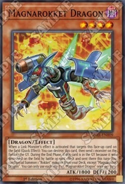 Magnarokket Dragon Card Front