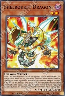 Shelrokket Dragon Card Front