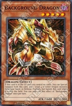Background Dragon Card Front