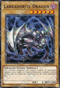 Labradorite Dragon Card Front