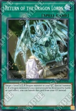 Return of the Dragon Lords Card Front