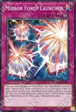 Mirror Force Launcher Card Front