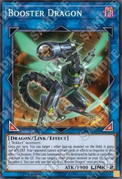 Booster Dragon Card Front