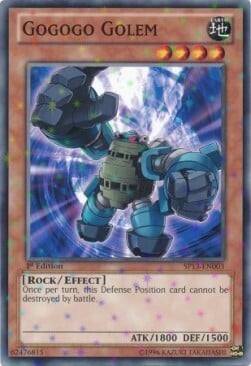 Gogogo Golem Card Front