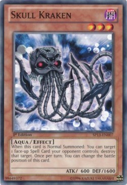 Kraken Teschio Card Front