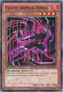 Flame Armor Ninja Card Front