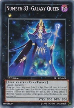 Number 83: Galaxy Queen Card Front